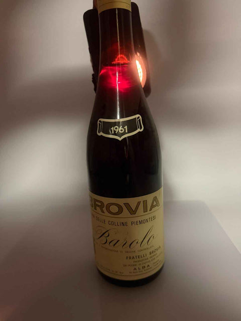 Barolo Brovia,  Fratelli Brovia, 1961