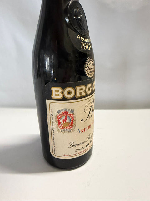 Barolo, Giacomo Borgogno, Riserva Speciale 1961