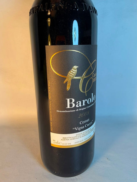 Cascina cucco, Cerrati Vigna Cucco Barolo, 2008