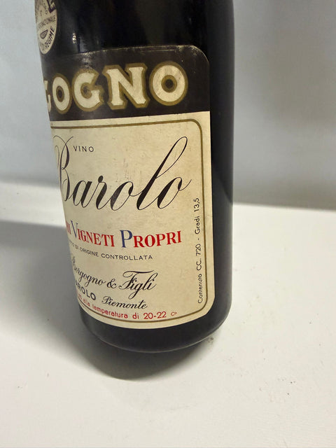 Barolo, Giacomo Borgogno, Special Reserve 1937