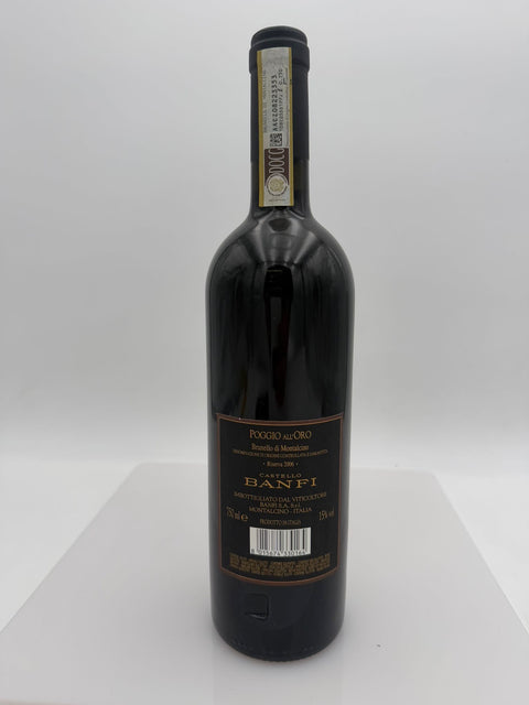 Brunello di Montalcino, Poggio all'Oro, Castello Banfi Riserva 2006