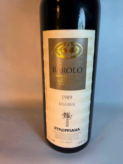 Stroppiana, Cascina cucco Barolo, Riserva 1989