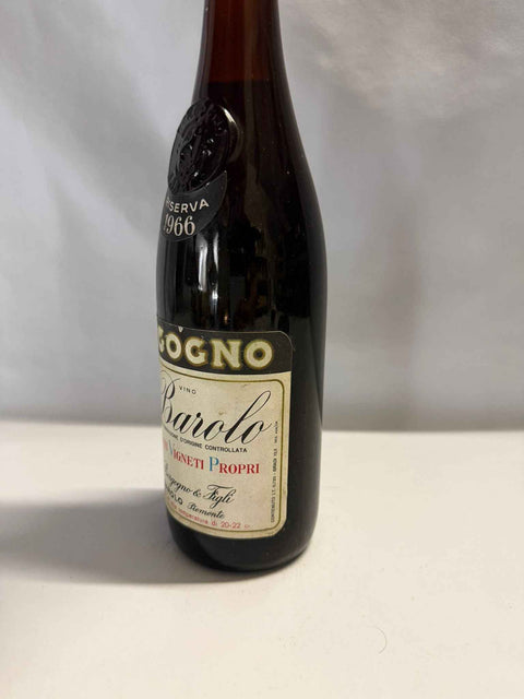 Barolo, Giacomo Borgogno, riserva 1966