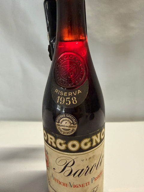 Barolo, Giacomo Borgogno, Riserva Speciale 1958