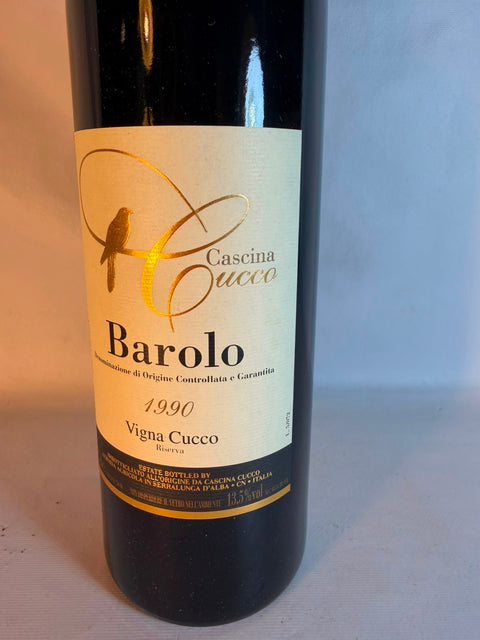 Cascina cucco, Vigna Cucco Barolo, Riserva 1990