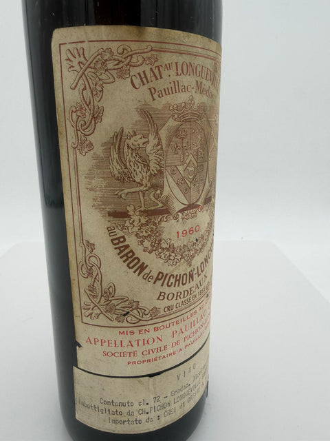 Chateau Baron Pichon Longueville, Bordeaux, 1960